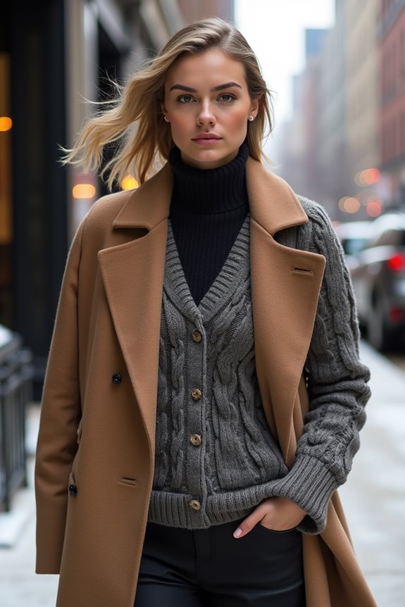 mid layer warmth with neck coverage