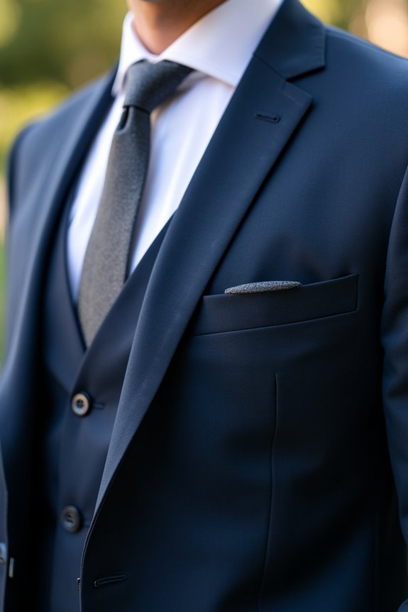 navy suits all wedding forms