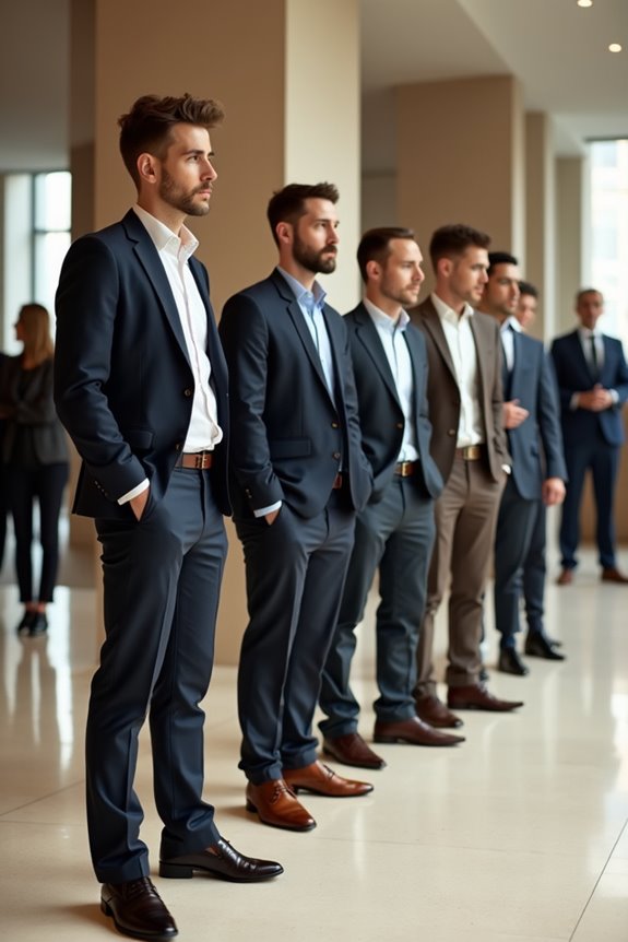 observes dress code on day one
