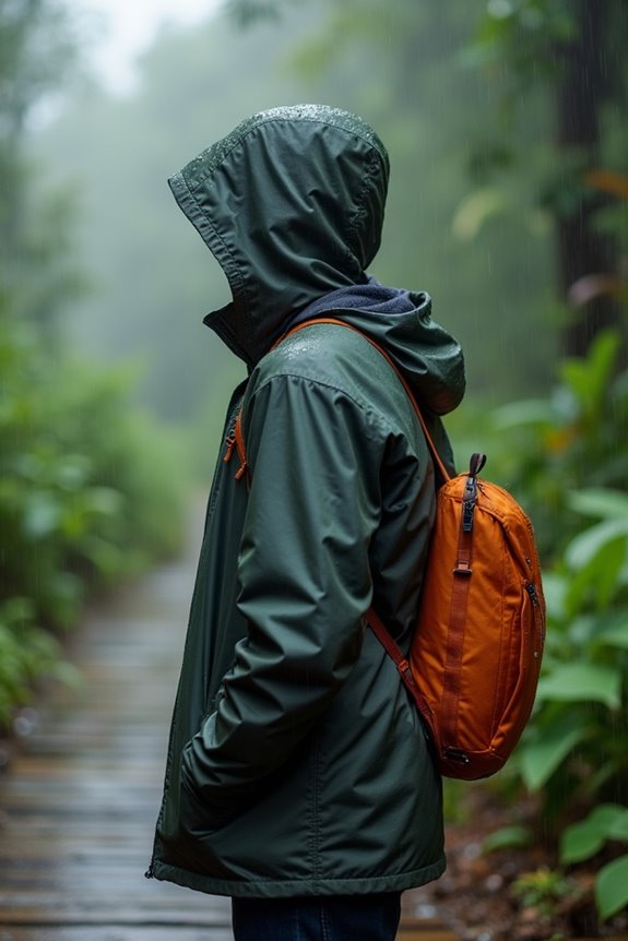 packable rain jacket for hikes