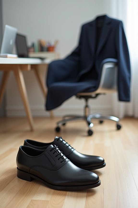 polish shoes press garments crease