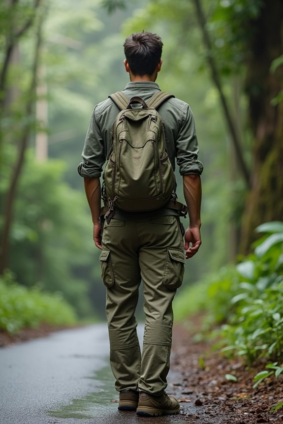 quick dry clothing for rainforest versatility