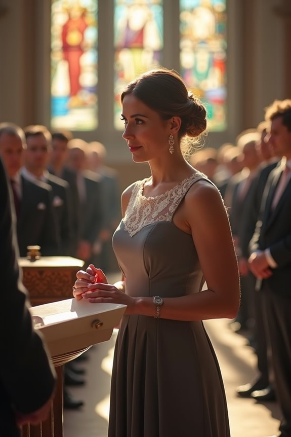 seamless modest baptism attire