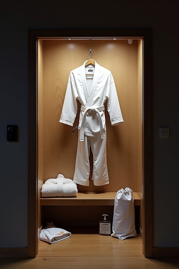 shower trim nails clean gear