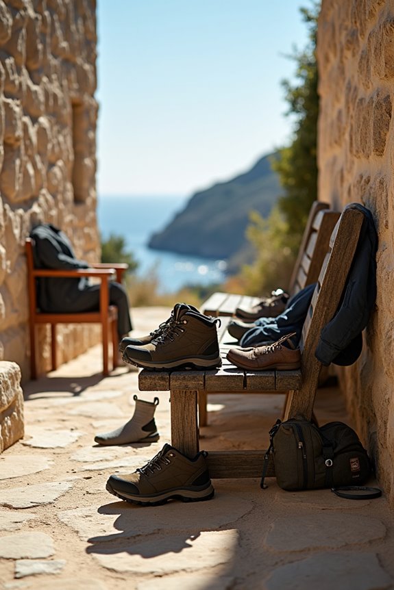 versatile trio of footwear